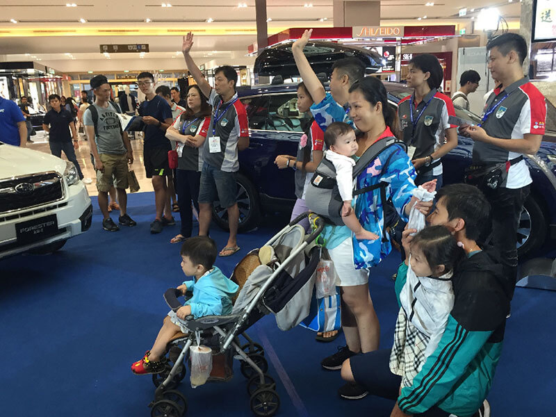 SUBARU台南南紡外展